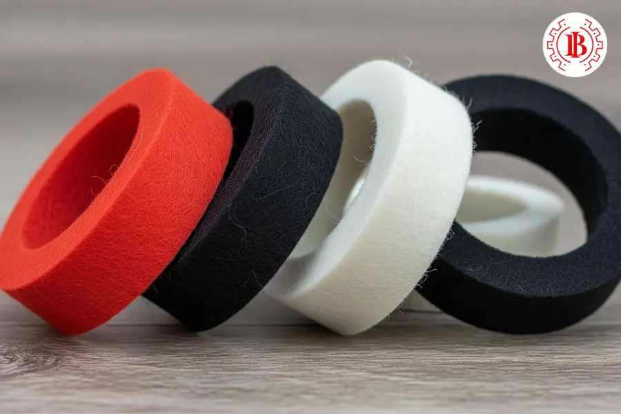 felt polishing ring