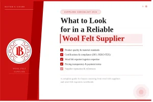 wool felt supplier